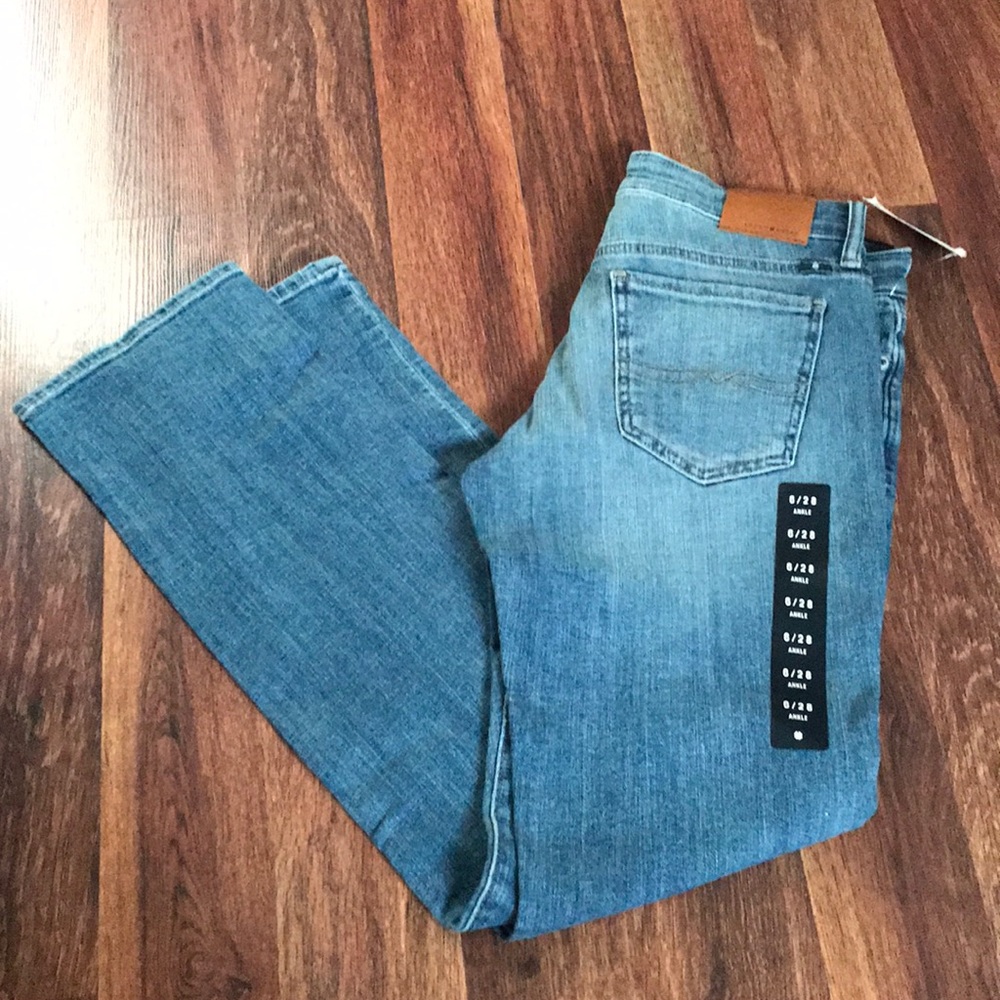 🆕Lucky Brand ankle sweet Straight jeans 👖